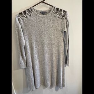 American Eagle medium gray dress